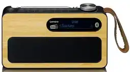 Krëfel DAB+ radio - PDR-040 - Bamboo zwart aanbieding