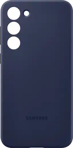 Krëfel Siliconen backcover voor Galaxy S23+ - Blauw aanbieding