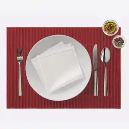 Krëfel Placemat *2 - Line Rood aanbieding
