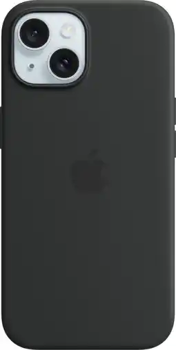 Krëfel Siliconenhoesje met MagSafe voor iPhone 15 - Zwart aanbieding