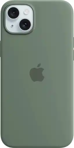 Krëfel Siliconenhoesje met MagSafe voor iPhone 15 Plus - Cipres aanbieding