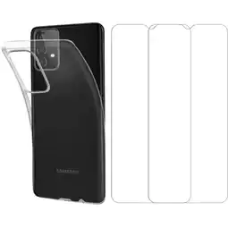 Krëfel Transparant hoesje voor Samsung A23 + 2 beschermglazen aanbieding