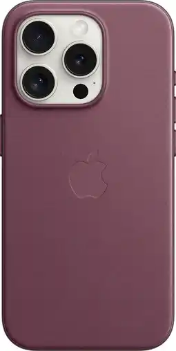 Krëfel FineWoven hoesje met MagSafe voor iPhone 15 Pro - Moerbei aanbieding