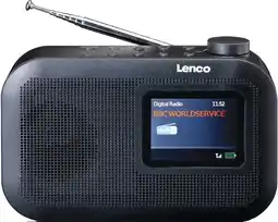 Krëfel Draagbare radio DAB+/FM PDR-026BK aanbieding
