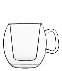 Krëfel 2 Koffieglazen in Dubbelwandig Thermisch Glas Caffé Supremo 30cl aanbieding
