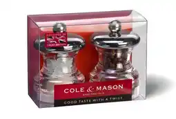 Krëfel Peper- en zoutmolenset - 7 cm aanbieding