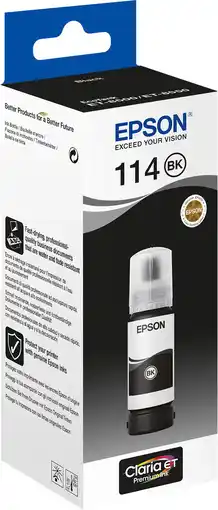 Krëfel Inktflesje 114 EcoTank - 70 ml. - Zwart aanbieding