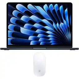 Krëfel Bundel MacBook Air 13 M3-chip 8 GB/256 GB Midnight + Magic Mouse aanbieding