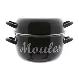 Krëfel Mosselpot met opschrift - Ø24 cm - 4 kg aanbieding