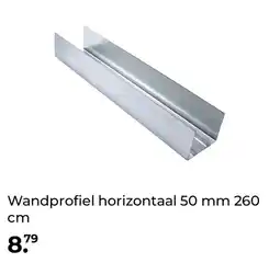GAMMA Wandprofiel horizontaal 50 mm 260 cm aanbieding