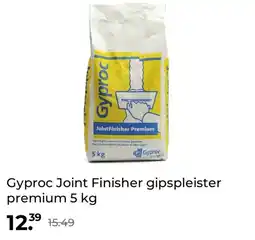 GAMMA Gyproc Joint Finisher gipspleister premium 5 kg aanbieding
