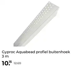 GAMMA Gyproc Aquabead profiel buitenhoek 3 m aanbieding