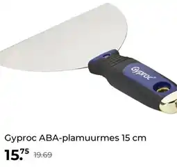 GAMMA Gyproc ABA-plamuurmes 15 cm aanbieding