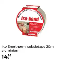 GAMMA Iko Enertherm isolatietape 20m aluminium aanbieding