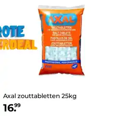 GAMMA Axal zouttabletten 25kg aanbieding