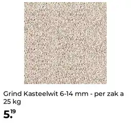 GAMMA Grind Kasteelwit 6-14 mm - per zak a 25 kg aanbieding
