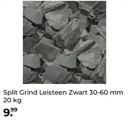 GAMMA Split Grind Leisteen Zwart 30-60 mm 20 kg aanbieding