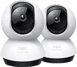 Coolblue TP-Link Tapo C220 Pan & Tilt Duo Pack aanbieding