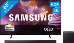 Coolblue Samsung 65 OLED S85F 4K (2025) + Samsung HW-QS700F (2025) aanbieding
