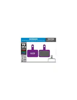 Decathlon E-bike remblok G1652 Shimano Deore - Paars aanbieding