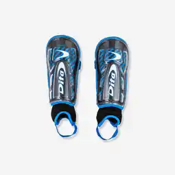 Decathlon Scheenbeschermers voor laag intensief hockey kinderen Champ blauw zwart aanbieding