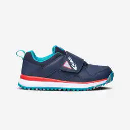 Decathlon Hockeyschoenen voor kinderen laag intensief DT100 Fix And Go blauw aanbieding