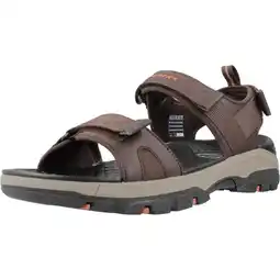 Decathlon Sandalen Skechers Model Tresmen - Ryer Kleur Bruin aanbieding