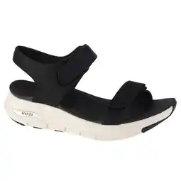 Decathlon Skechers Arch Fit-Touristy, Vrouwen, , sandalen, zwart aanbieding