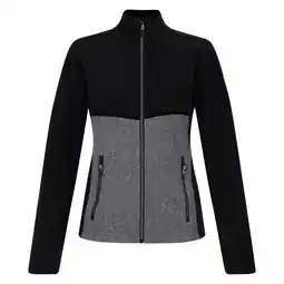 Decathlon Dames Thriving Fleecejack (Zwart/Grijze Marl) aanbieding