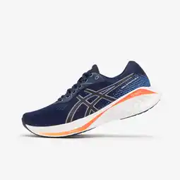 Decathlon Hardloopschoenen voor heren GEL-Stratus knit 4 blauw turquoise wit aanbieding