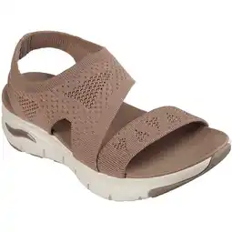 Decathlon Sandalen Skechers Arch Fit, Bruin, Dames aanbieding