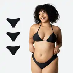 Decathlon Set 3 Naadloze Menstruatie bikini Matige stroom Ecowoman aanbieding