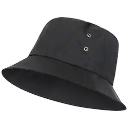 Decathlon Unisex emmerhoed voor volwassenen (Zwart) aanbieding