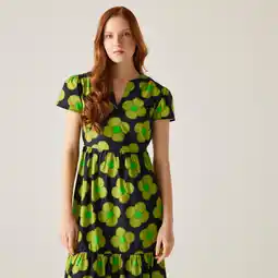 Decathlon Jurk Dames Tiered Ontwerp Puff Mouwen aanbieding