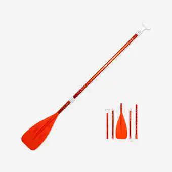 Decathlon Supercompacte sup-peddel 5 delen verstelbaar van 160-220 cm aanbieding