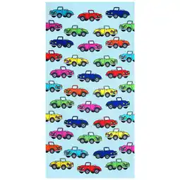 Decathlon Kinder-Strandhanddoek Microvezel Multicolor 70x140 250g/m² - Auto's aanbieding