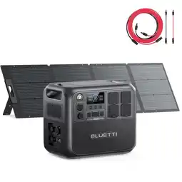 Decathlon BLUETTI AC200L+PV200 2048Wh zonnegenerator 2400W AC verkooppunten voor Camping aanbieding