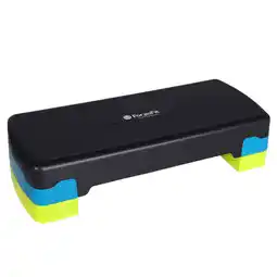 Decathlon IVOL Aerobic Step - Verstelbaar - Zwart aanbieding