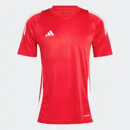 Decathlon Voetbal trainingsshirt voor volwassenen Tiro 24 rood aanbieding
