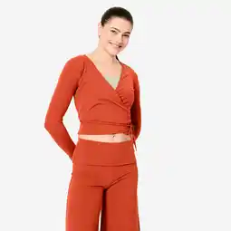 Decathlon Cache-coeur voor licht intensief sporten voor dames aanbieding