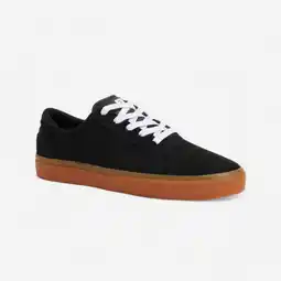 Decathlon Gevulkaniseerde skateschoenen voor volwassenen VULCA 500 II zwart rubber aanbieding