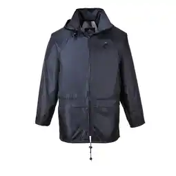 Decathlon Klassieke regenjas voor heren (Marine) aanbieding
