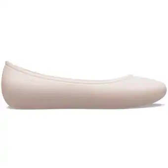 Decathlon Ballerines dames Crocs Brooklyn Flat aanbieding
