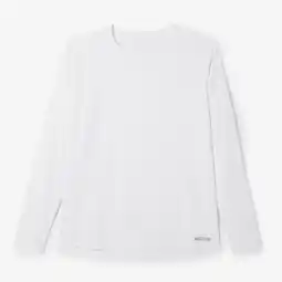 Decathlon Hardloopshirt met lange mouwen voor dames Sun Protect wit aanbieding