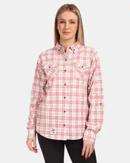 Decathlon Dames flanellen shirt Kilpi FLANNY-W aanbieding
