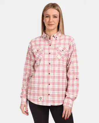 Decathlon Dames flanellen shirt Kilpi FLANNY-W aanbieding