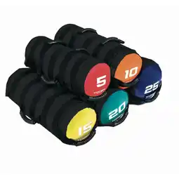 Decathlon Powerbag met 6 hendels - groen/zwart 20 kg aanbieding