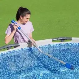 Decathlon Bestway Flowclear Zwembadstofzuiger AquaTech draadloos aanbieding