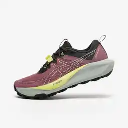 Decathlon Trailschoenen voor dames Gel-Trabuco 13 paars zwart aanbieding