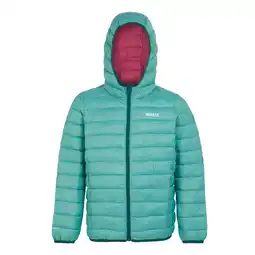 Decathlon Marizion gewatteerde jas met capuchon voor kinderen/Kinderen (Stoffig aanbieding